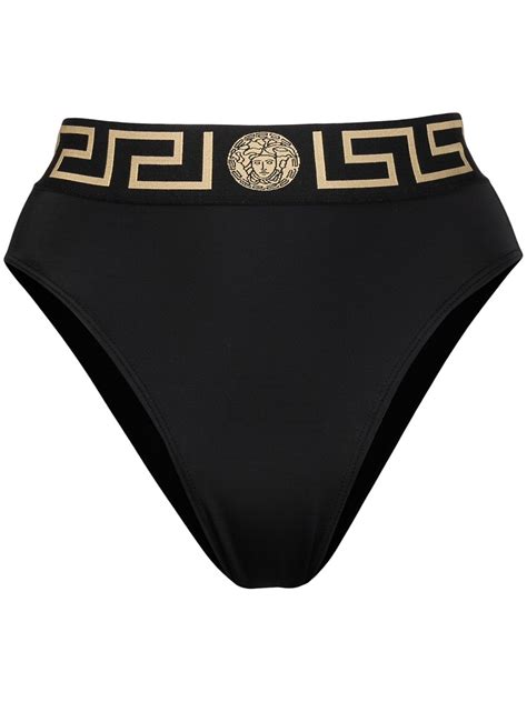 versace bathing suit pink|versace high waisted bikini bottom.